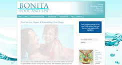 Desktop Screenshot of bonitapoolandspa.com